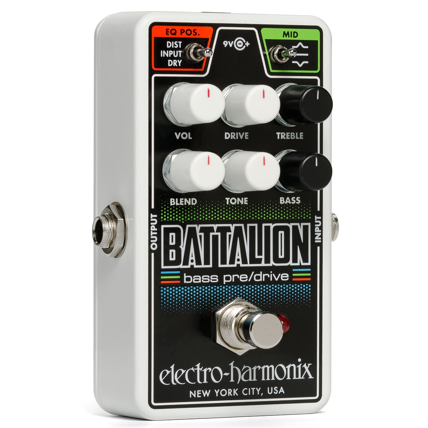 Electro Harmonix Nano Battalion Bass Preamp & Overdrive Pedal