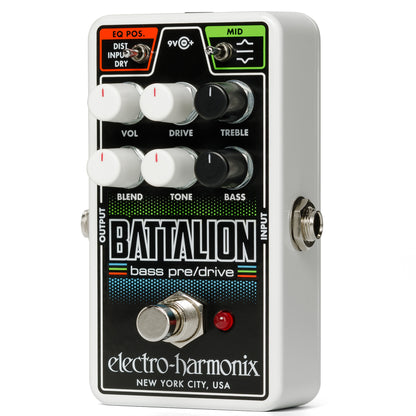 Electro Harmonix Nano Battalion Bass Preamp & Overdrive Pedal