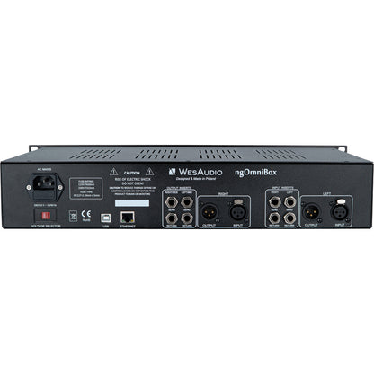 WesAudio ngOmniBox Next Generation Analog Mix and Master Processor