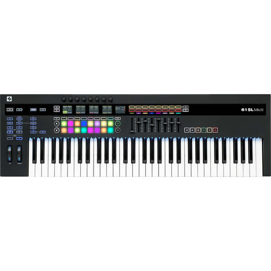 Novation 61SL MKIII MIDI and CV Equipped Keyboard Controller