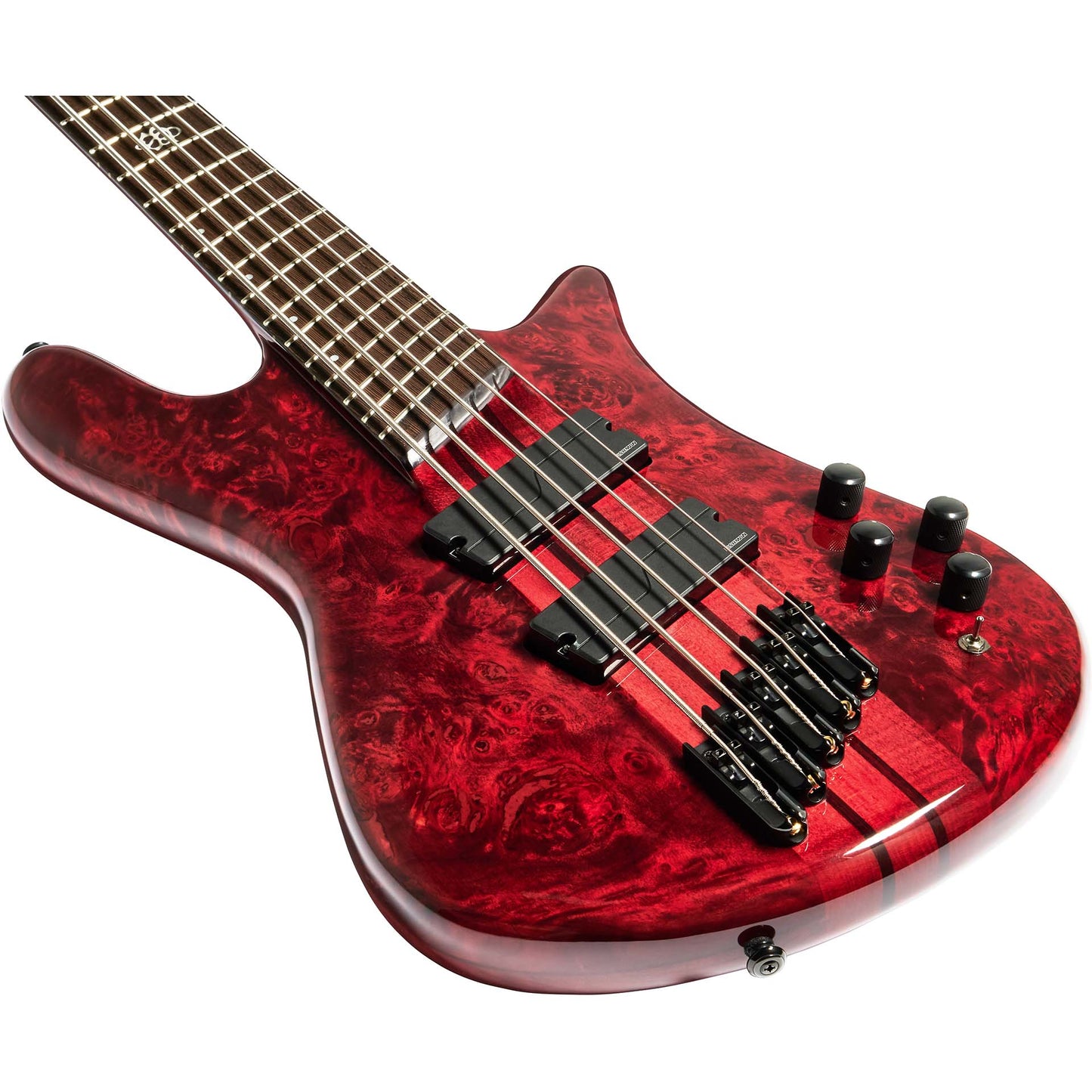 Spector NS Dimension 5 Electric Bass in Inferno Red Gloss