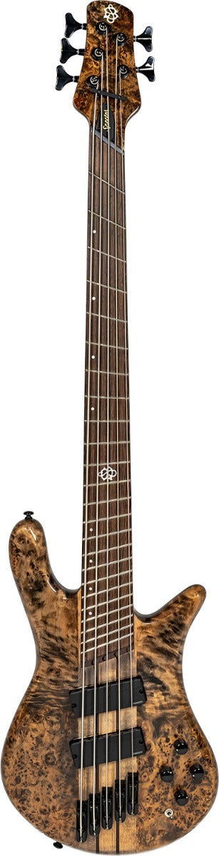 Spector NS Dimension Multi Scale 5 String Bass in Super Faded Black Gloss