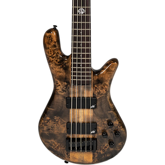 Spector NS Ethos 5 String Bass in Super Faded Black Gloss with Gig Bag