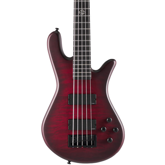 Spector NS Pulse 5 5 String Electric Bass in Black Cherry Matte