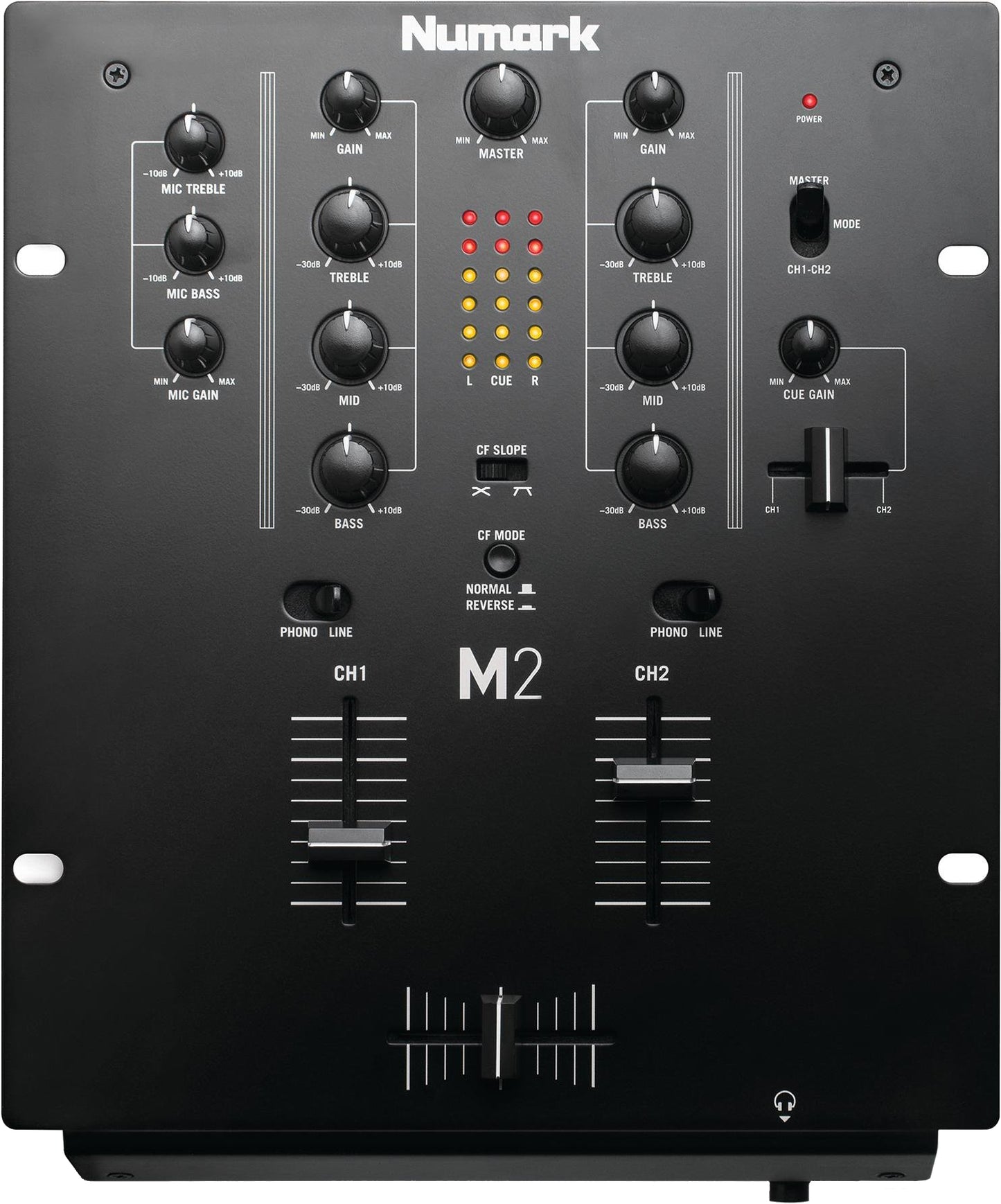 Numark M2 Two-Channel Scratch Mixer (Black)
