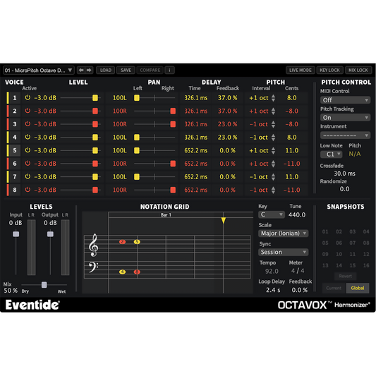 Eventide Octavox Harmonizer Plugin