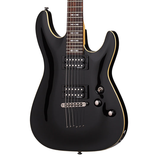 Schecter Guitar Research Omen 6 Electric Guitar - Gloss Black