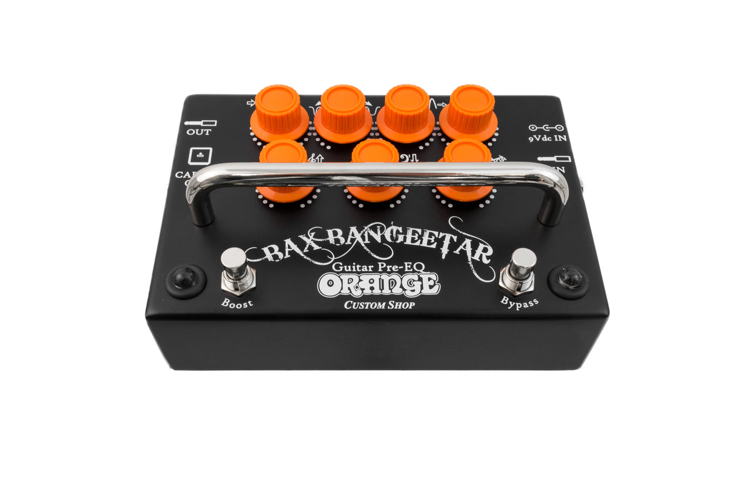Orange Custom Shop Bax Bangeetar Guitar Pre-EQ Pedal - Black