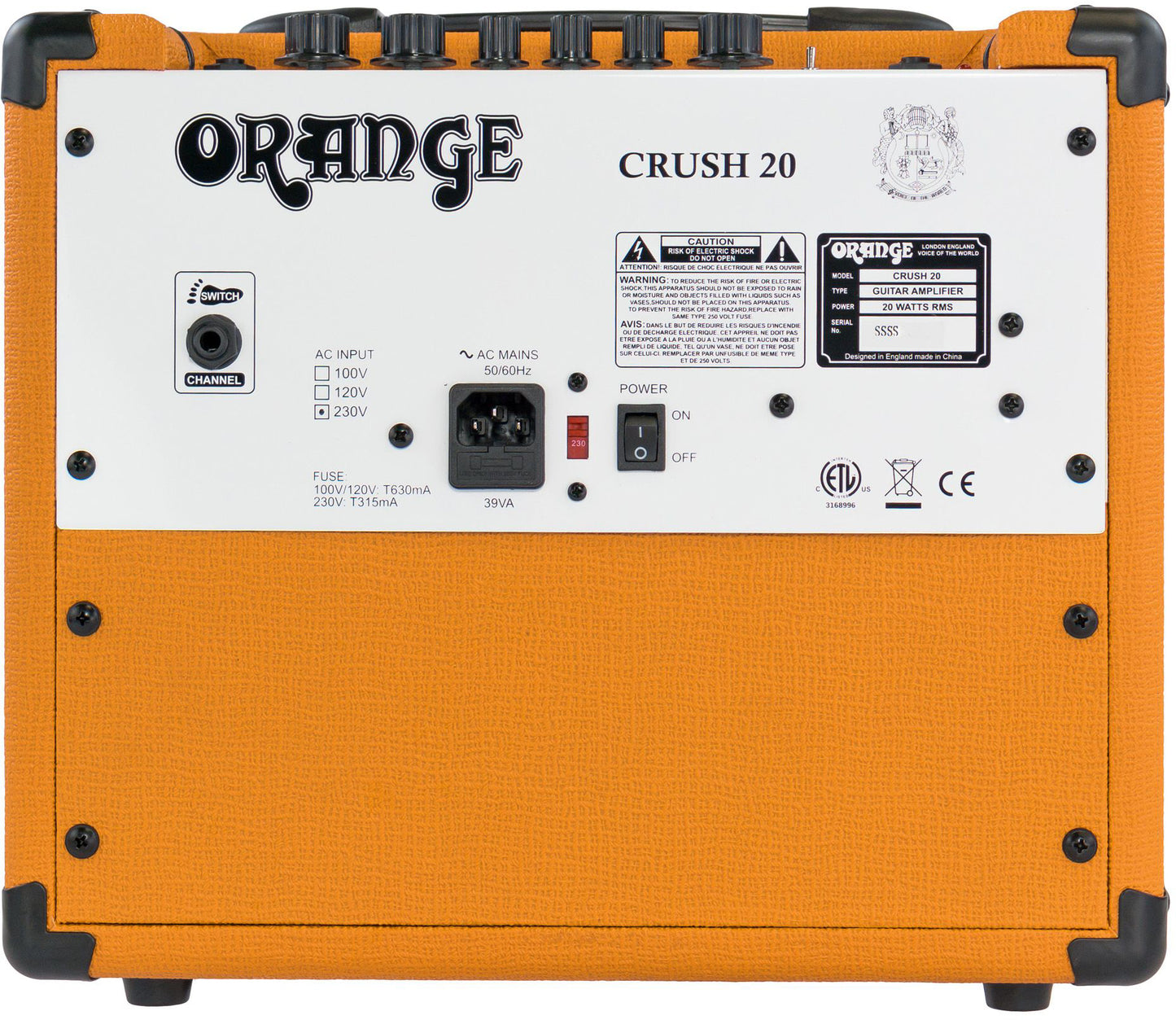 Orange CRUSH20 - 20-Watt Guitar Amp Combo