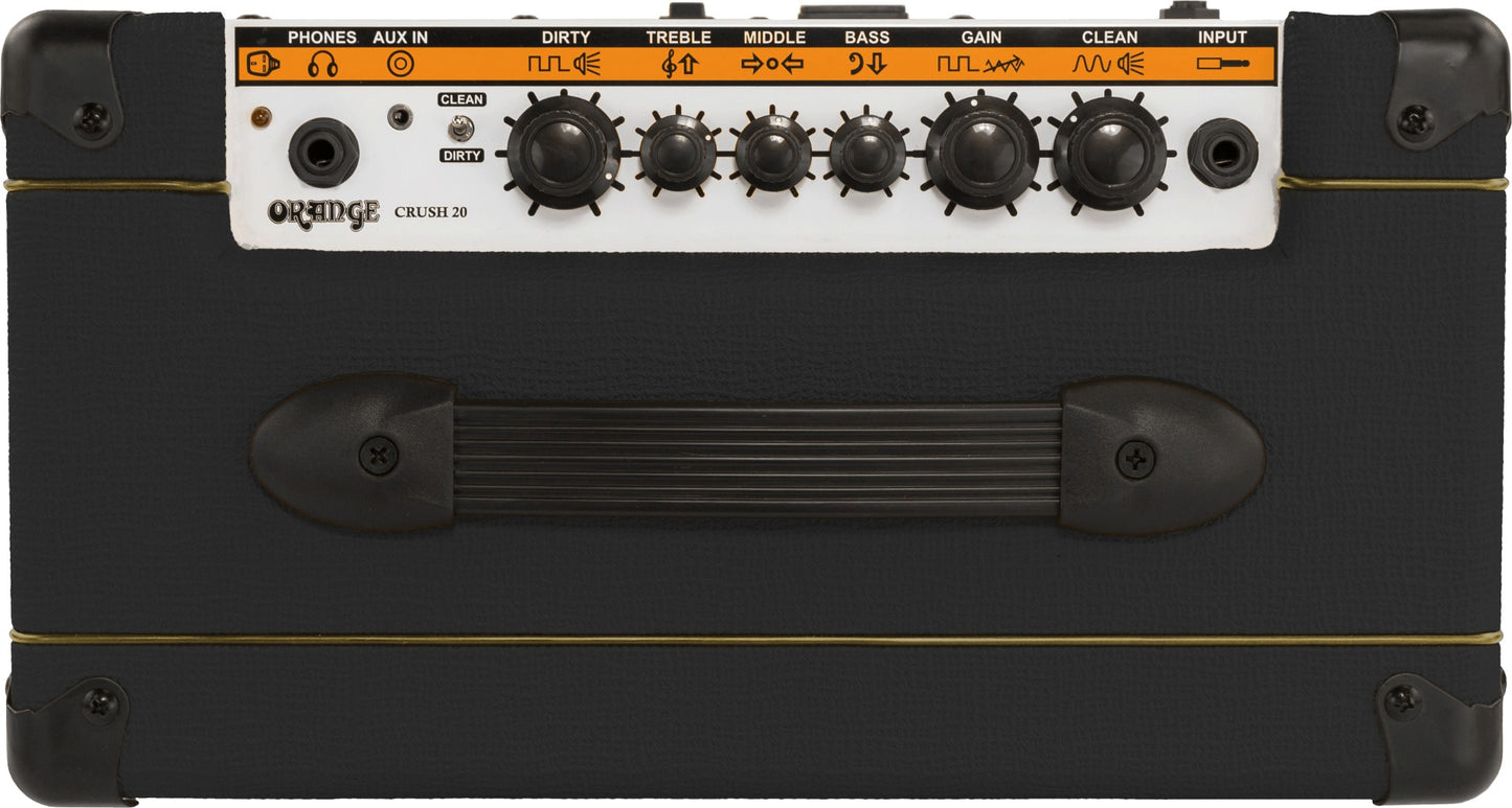 Orange Crush20B - 20 Watt Guitar Amp Combo - Black