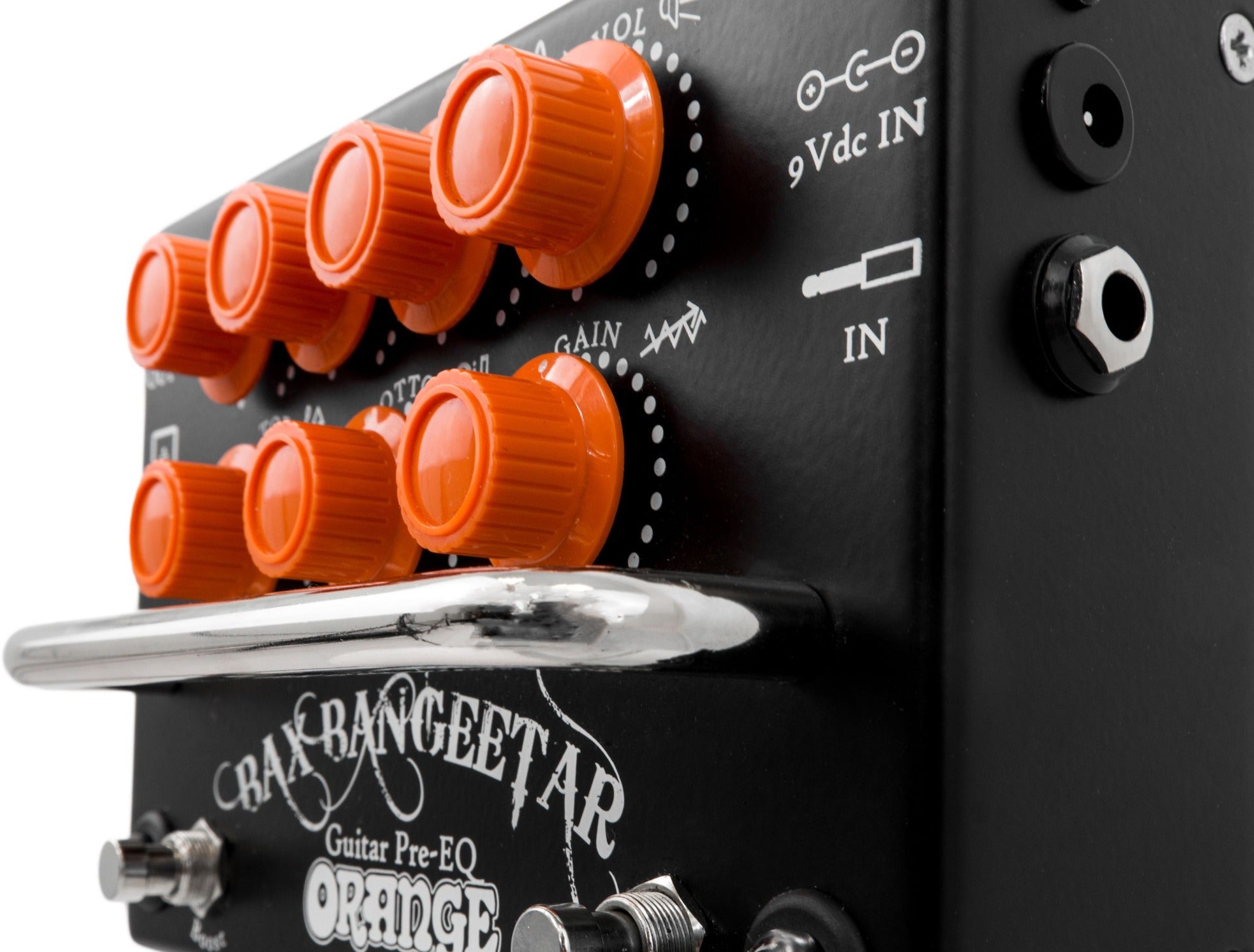 Orange Custom Shop Bax Bangeetar Guitar Pre-EQ Pedal - Black