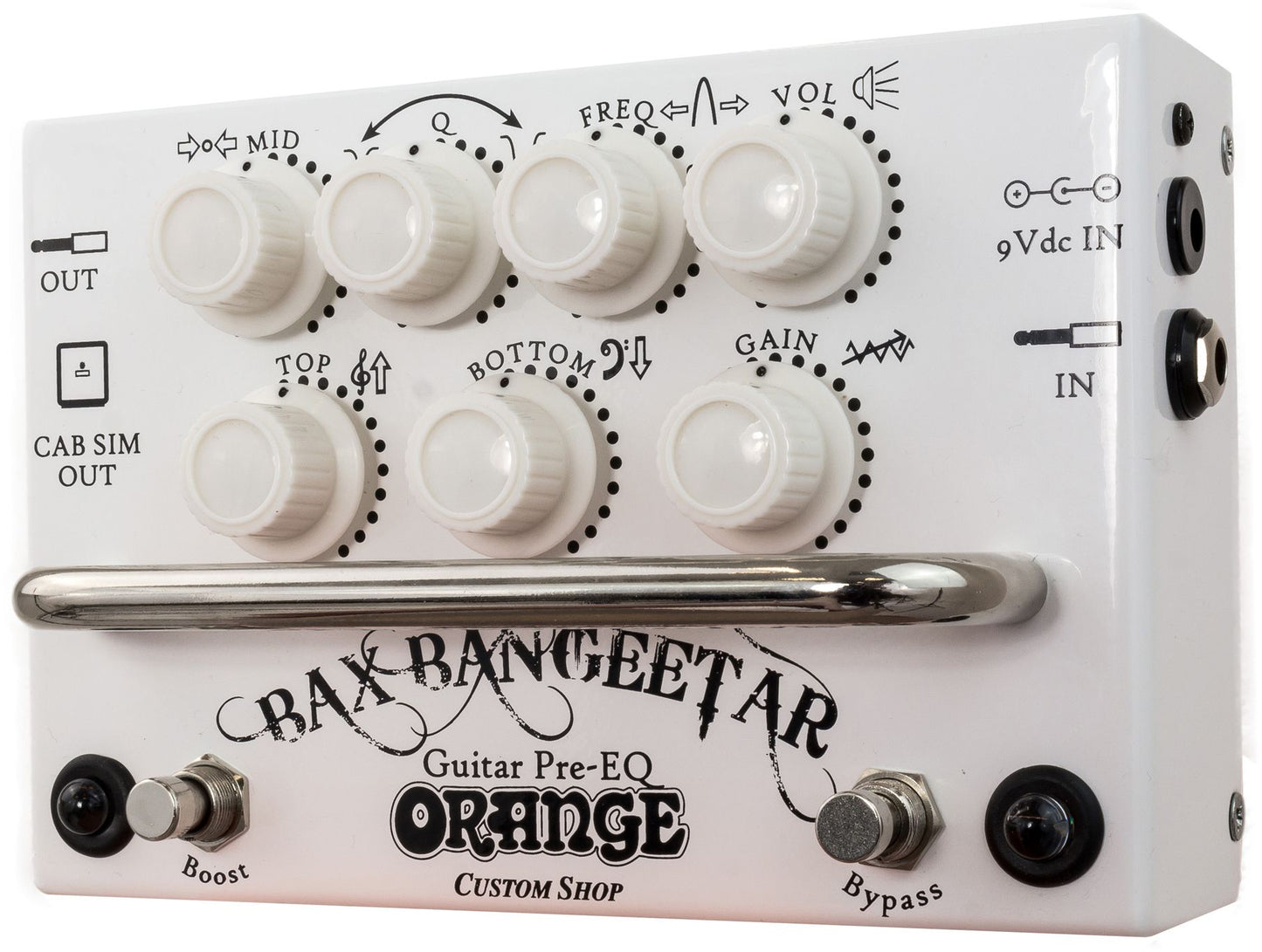 Orange Custom Shop Bax Bangeetar Guitar Pre-EQ Pedal - White