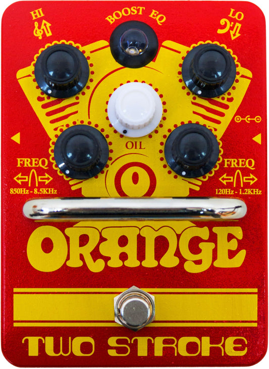 Orange Two Stroke Boost EQ Pedal