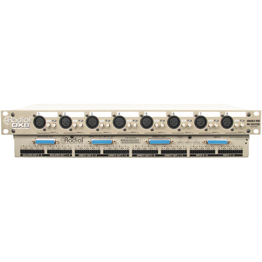 Radial OX8-J 8-Channel 3-Way Mic Level Signal Splitter