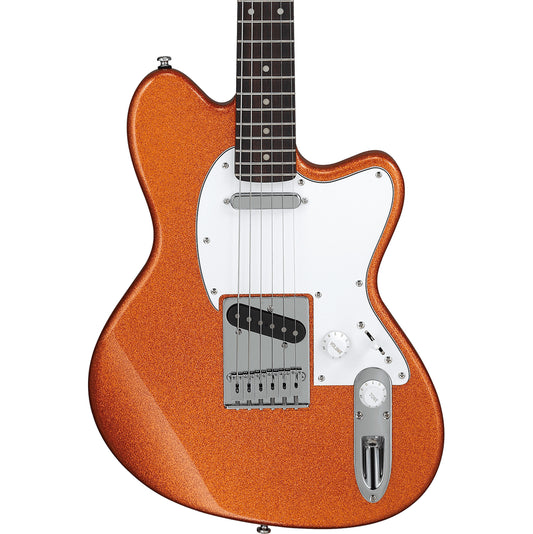 Ibanez YY20OCS Yvette Young Signature Electric Guitar - Orange Cream Sparkle