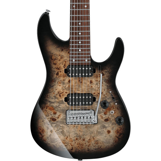 Ibanez AZ427P1PBCKB AZ Premium 7 String Electric Guitar - Charcoal Black Burst