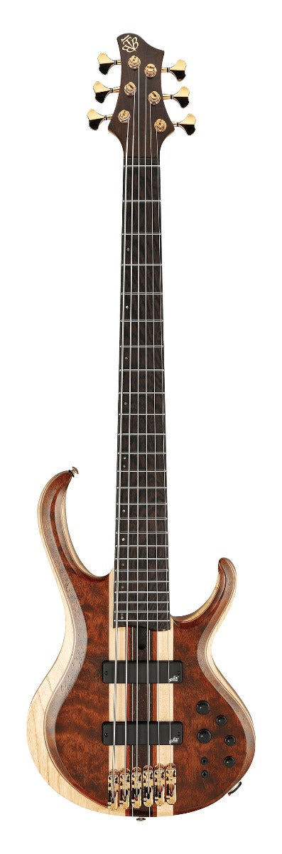 Ibanez BTB1836NDL BTB Premium 6 String Electric Bass in Natural Shadow