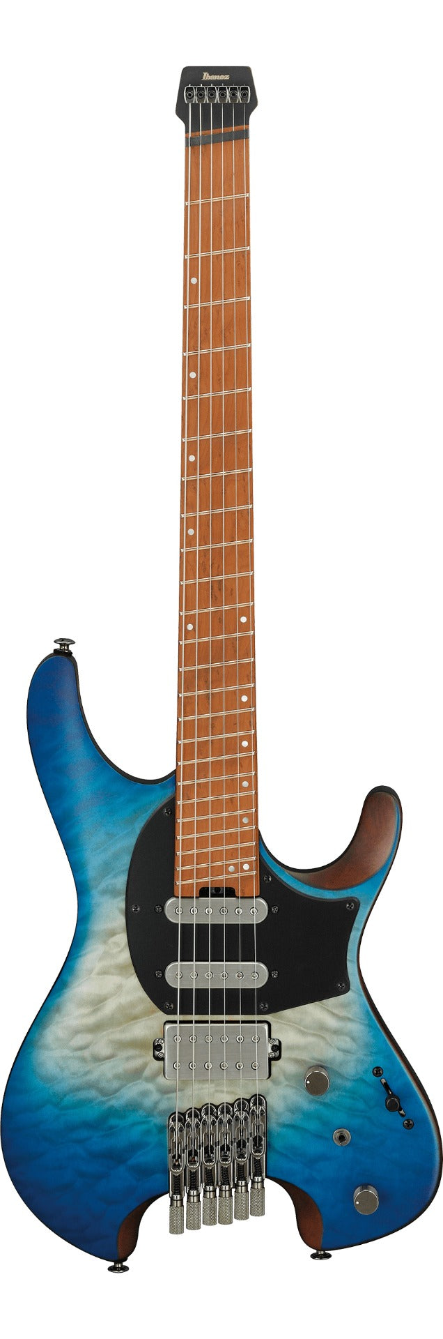 Ibanez QX54QMBSM Q Standard 6 String Electric Guitar in Blue Saphire Burst