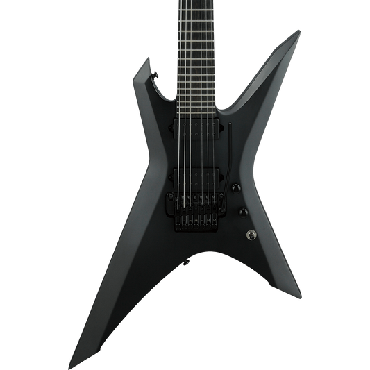 Ibanez XPTB720 Xiphos Iron Label 7-String Electric Guitar in Black Flat