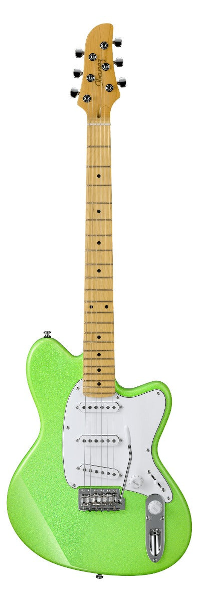 Ibanez Yvette Young YY10SGS 6 String Electric Guitar - Slime Green Sparkle
