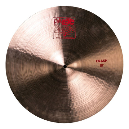 Paiste 18” 2002 Crash Cymbal