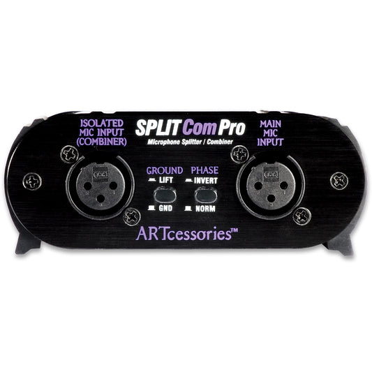 ART Splitcom Pro 2-Way Mic Splitter and Combiner
