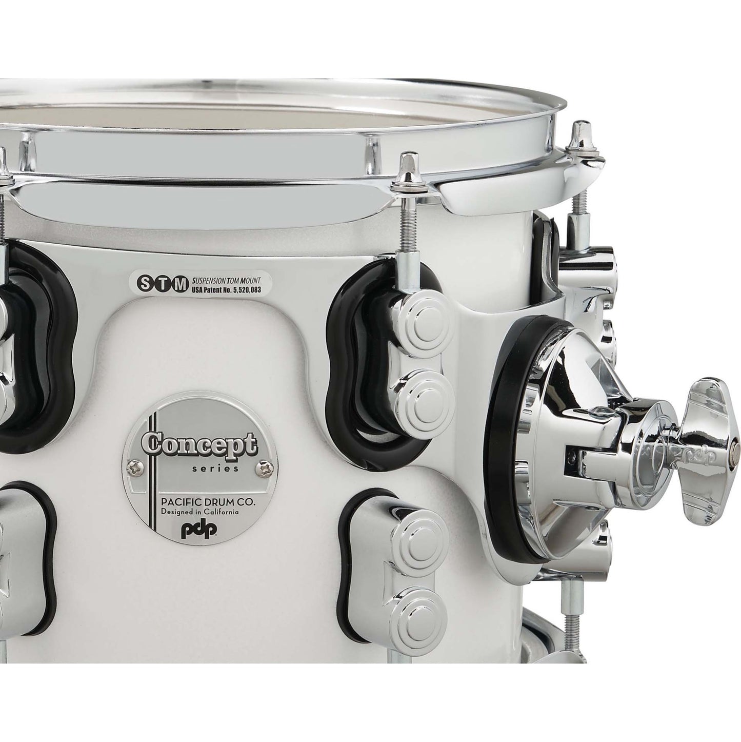 Pacific Drums & Percussion Concept Maple 5-Piece Shell Pack - Pearlescent White