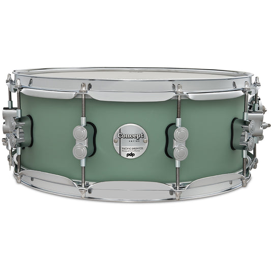 Pacific Drums & Percussion Concept Maple 5.5x14 Snare Drum - Satin Seafoam