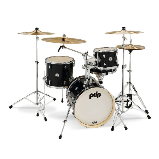 Pacific Drums & Percussion New Yorker Kit - Black Onyx Sparkle