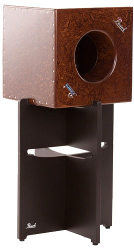 Pearl Cube Cajon with Stand