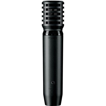 Shure PGA81-LC Cardioid Condenser Instrument Microphone with No Cable