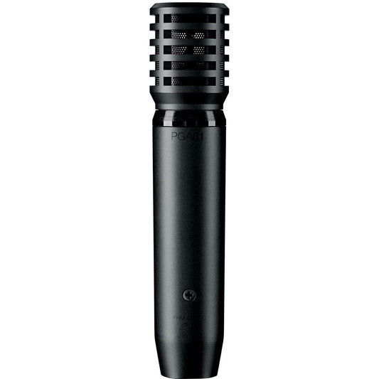 Shure PGA81-LC Cardioid Condenser Instrument Microphone with No Cable