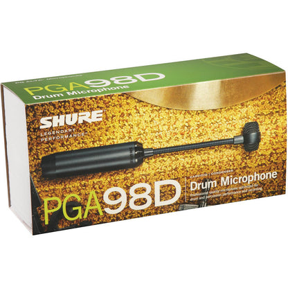 Shure PGA98D-LC Cardioid Condenser Gooseneck Drum Microphone