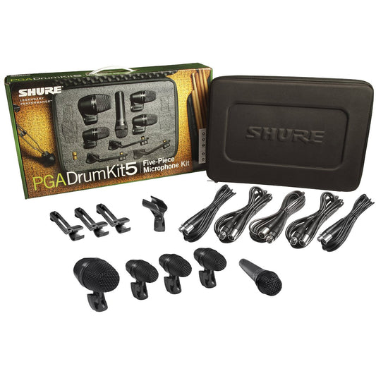 Shure PGADRUMKIT5 5-Piece Drum Microphone Kit