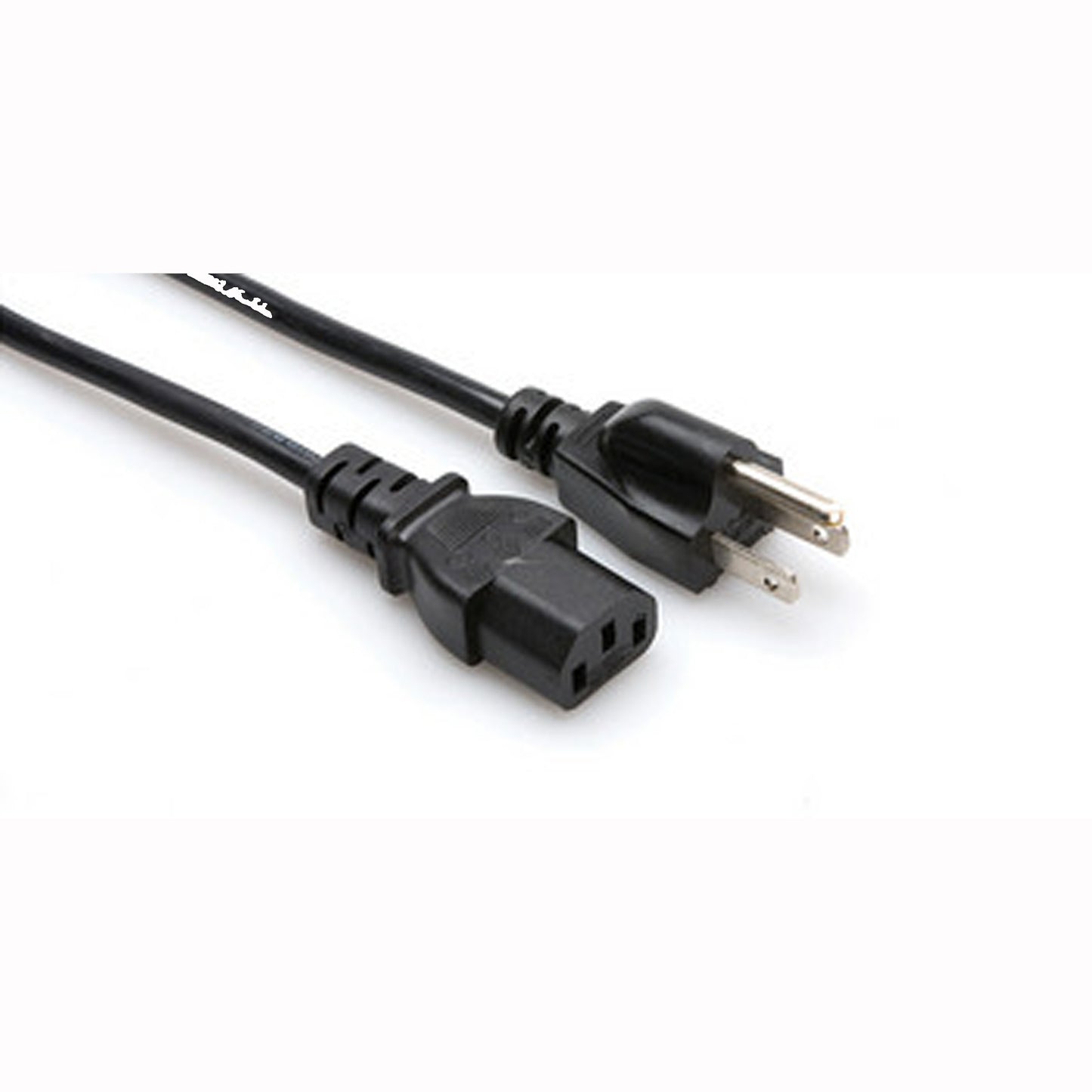 Hosa PWC-141 Power Cord, IEC C13 to NEMA 5-15P, 1 ft