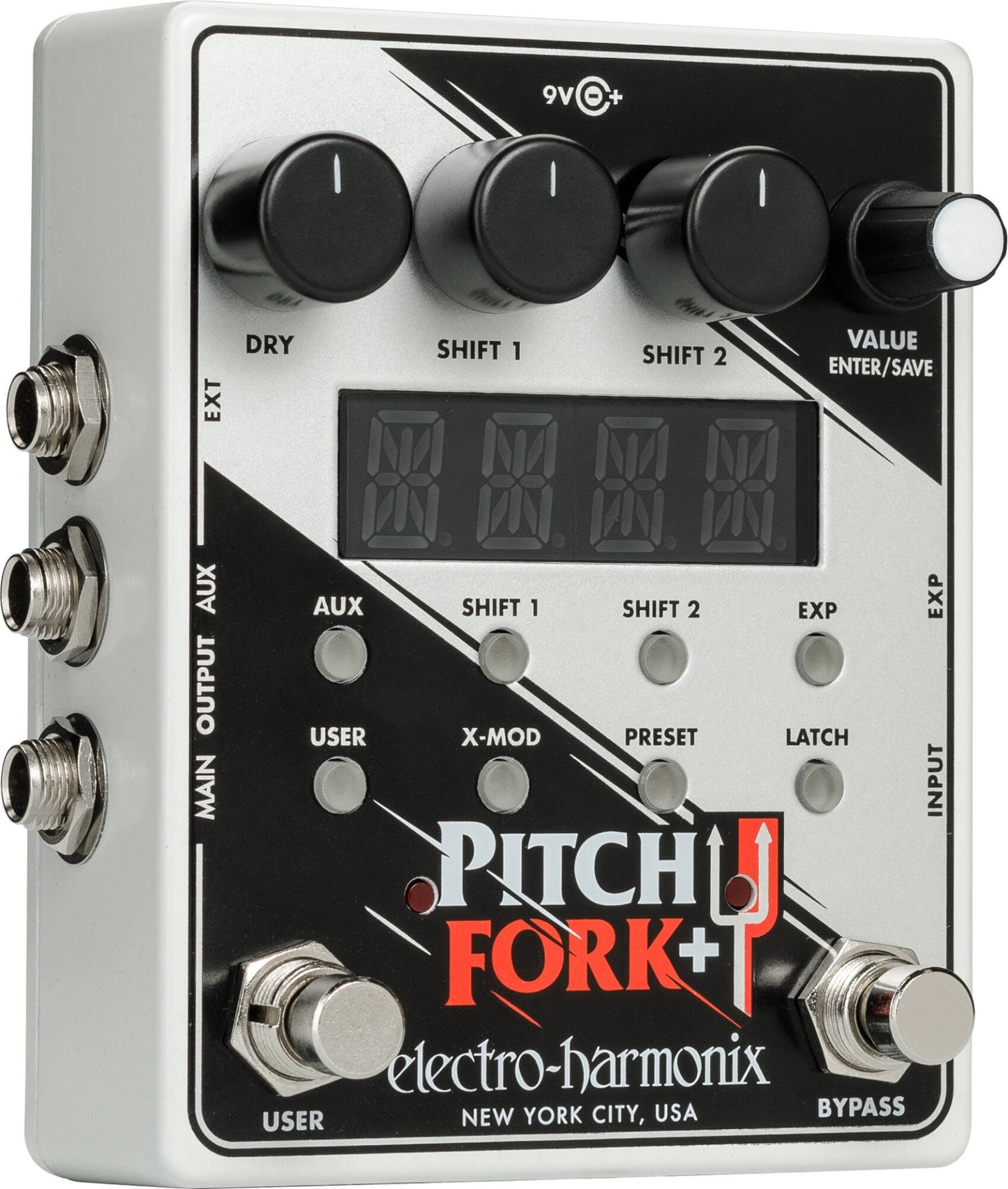 Electro Harmonix Pitch Fork + Polyphonic Pitch Shifter Pedal