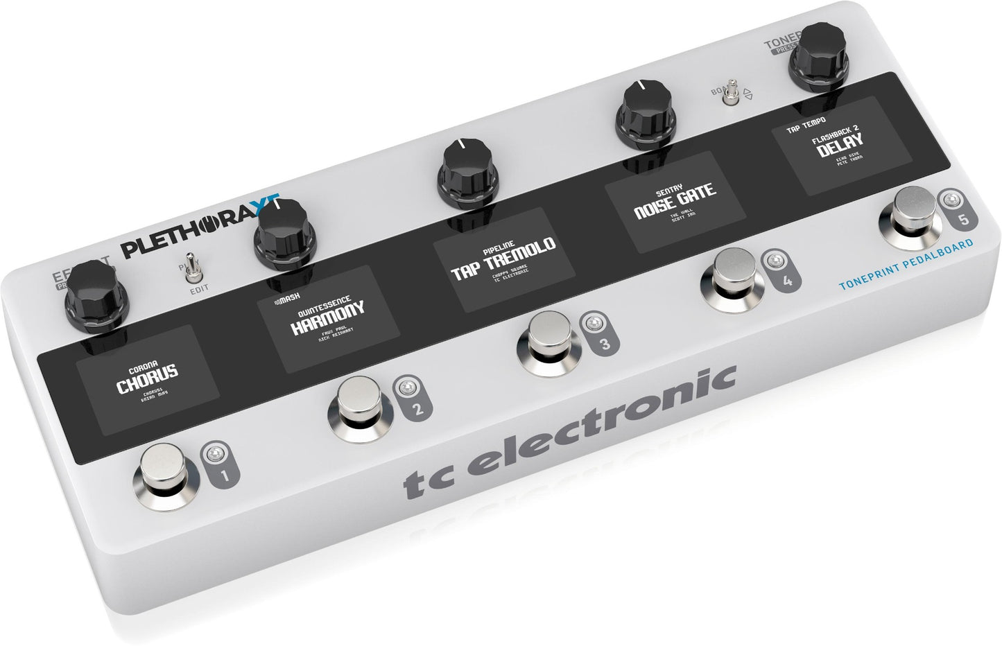 TC Electronic PLETHORA X5 TonePrint Multi-FX Pedalboard