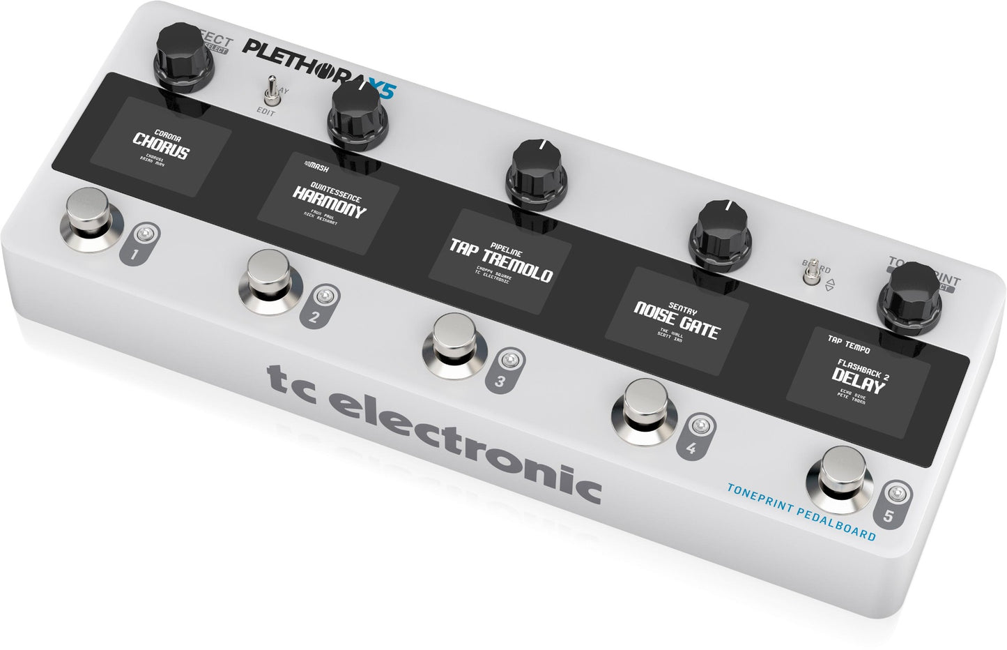 TC Electronic PLETHORA X5 TonePrint Multi-FX Pedalboard