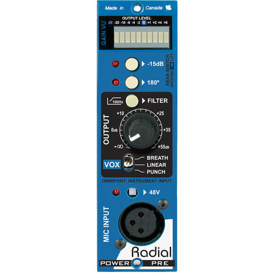 Radial Power Pre 500-Series Mic Preamp