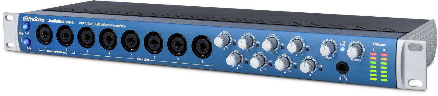 Presonus Audio Box 1818VSL 18x18 USB 2.0 Recording System (AUDIOBOX-1818VSL)