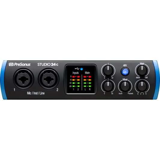 Presonus Studio 24C USB-C Audio/MIDI Interface