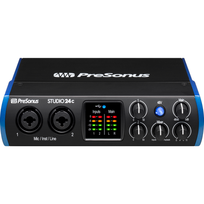 Presonus Studio 24C USB-C Audio/MIDI Interface