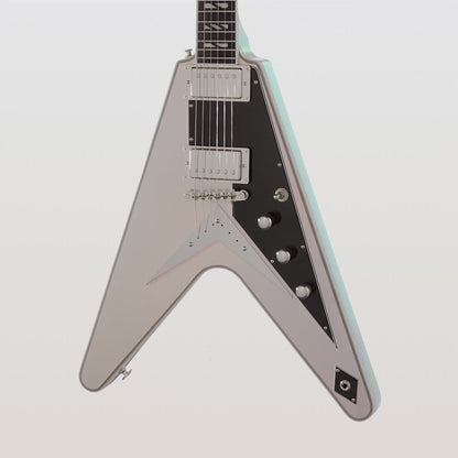 Epiphone Futura Flying V Custom Electric Guitar - Quicksilver Shift