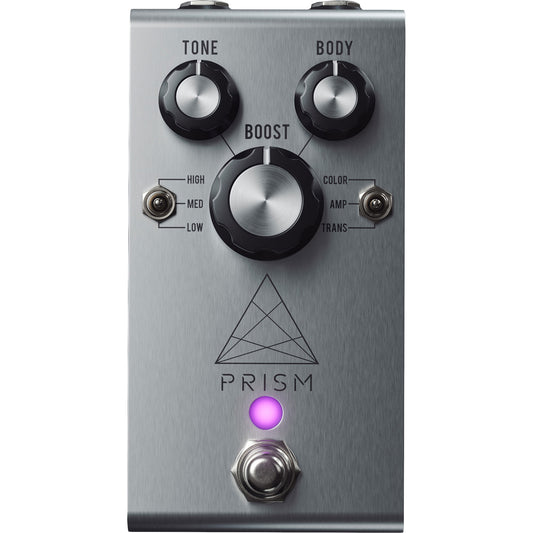 Jackson Audio Prism EQ and Boost Pedal in Stainless Steel