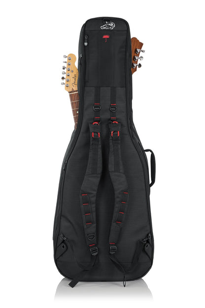 Gator G-PG-ACOUELECT Pro-Go Series Double Guitar Bag Acoustic & Electric Guitar