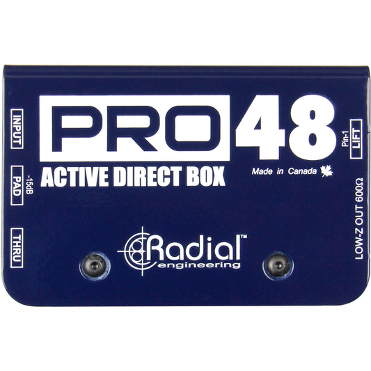 Radial Pro48 Active 48-volt Compact Active Direct Box