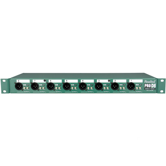 Radial ProD8 8-Channel Rackmount DI