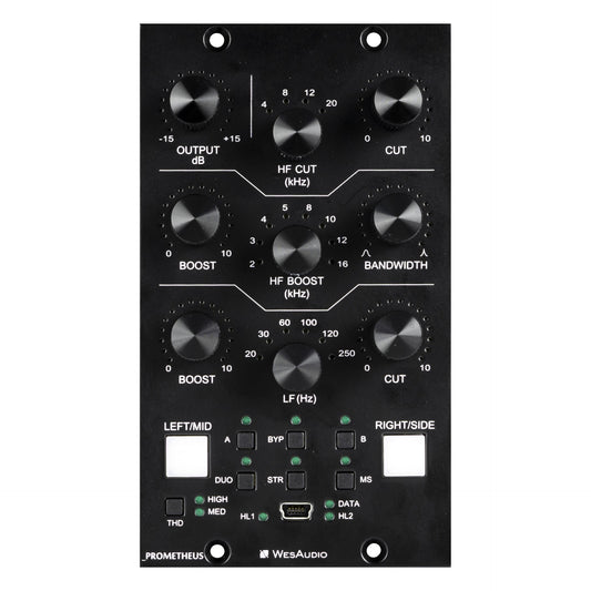 WesAudio Prometheus Eclipse - Limited Edition 500 Series Stereo Analog Equalizer