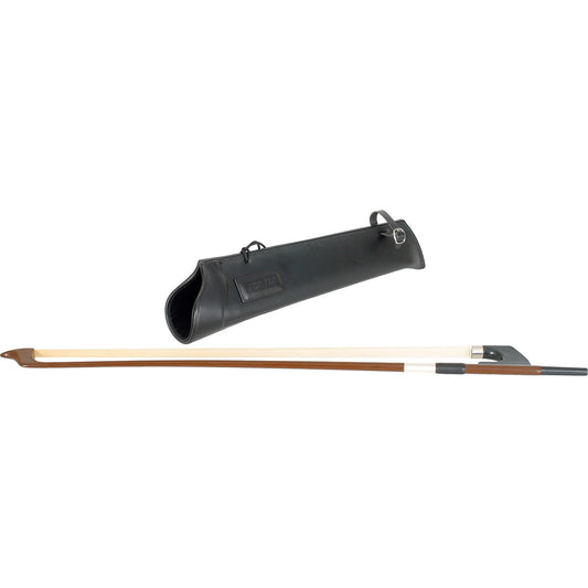 Protec L224 Black Leather Bass Bow Quiver