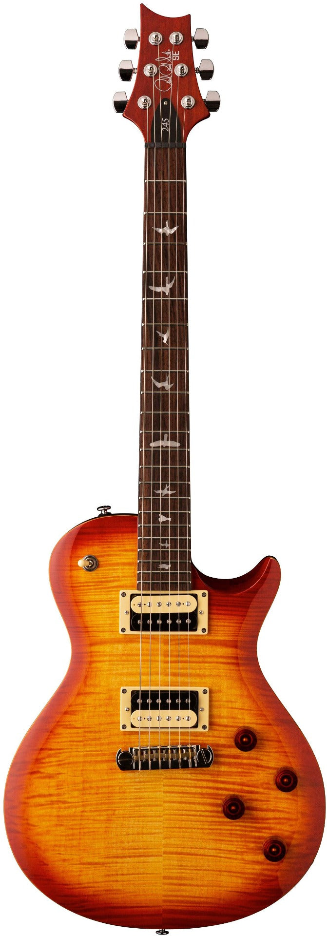 PRS SE 245 Singlecut Electric Guitar in Vintage Sunburst